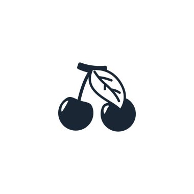 cherry creative icon. From Casino icons collection. Isolated