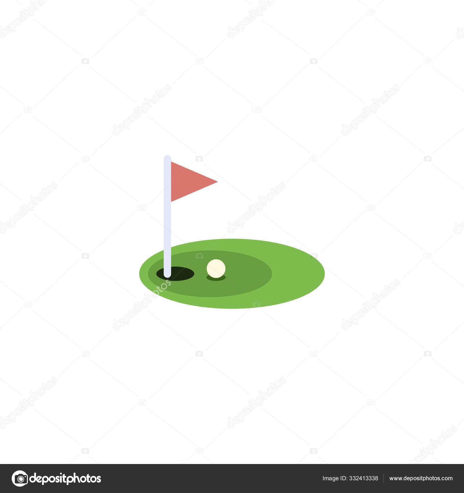 Golf Flagstick Iconストックベクター ロイヤリティフリーgolf Flagstick Iconイラスト Depositphotos