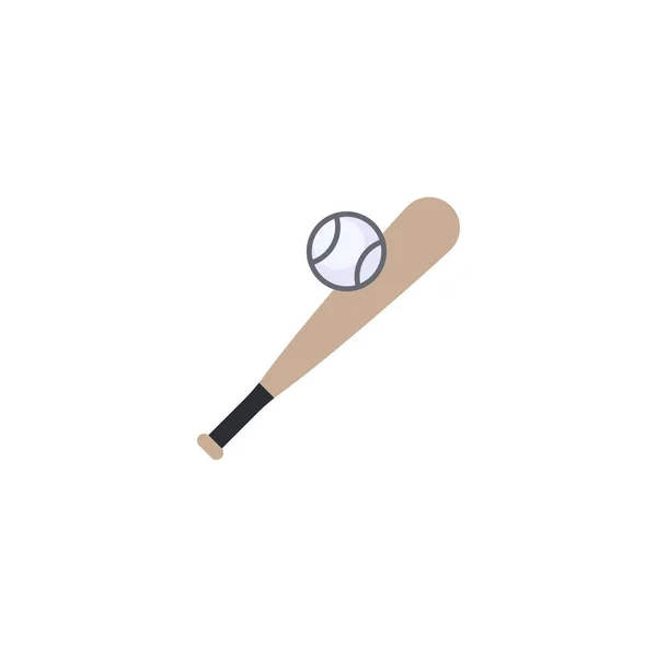 Icono creativo de béisbol. De la colección de iconos Sport. Aislado — Vector de stock