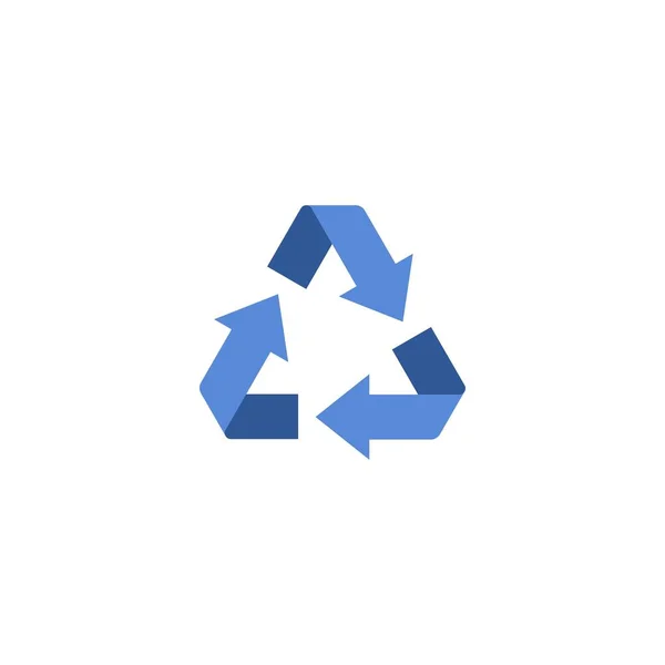 Recykling twórczej ikony. Z kolekcji ikon recyklingu. Izolacja — Wektor stockowy