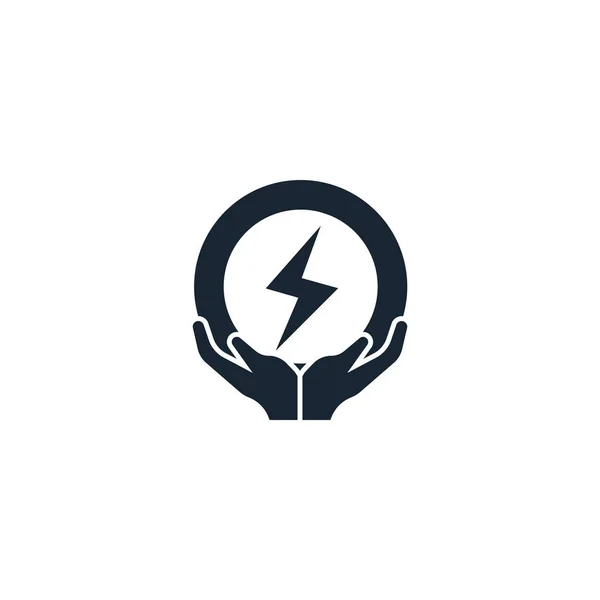 Energy saving creative icon. From Ecology icons collection — ストックベクタ