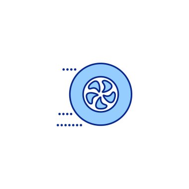 Uçak yaratıcı ikonu. Işınlama simgeleri koleksiyonundan. İzole edilmiş