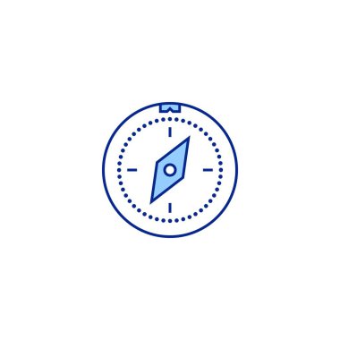 Pasaport yaratıcı ikonu. Seyahat ikonları koleksiyonundan. İzole edilmiş