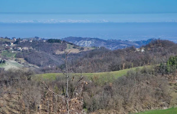 Alpi lontane — Foto Stock