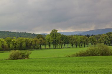 alanları ve tepeler güzel manzara 