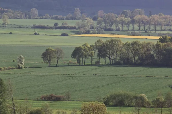 Vintage rurale landschap — Stockfoto