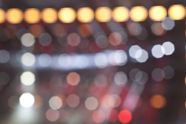 Soyut dairesel bokeh arkaplanı