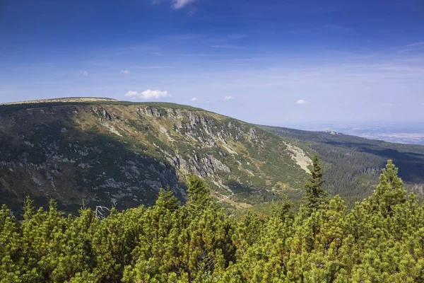 Horské trasy v Krkonoších — Stock fotografie