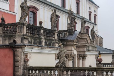 Şehir Broumov - eski manastır, Çek Cumhuriyeti