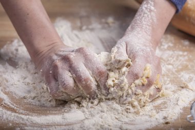 Pierogis - köfte yapma