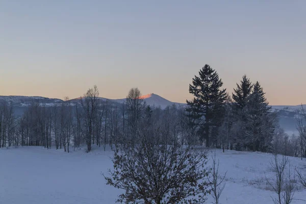 País das Maravilhas de Inverno cenário bonito — Fotografia de Stock