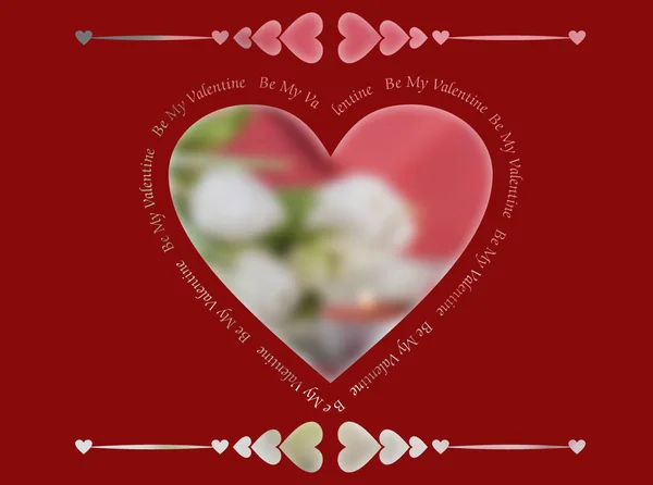 Happy Valentine 'Day Background — стоковое фото