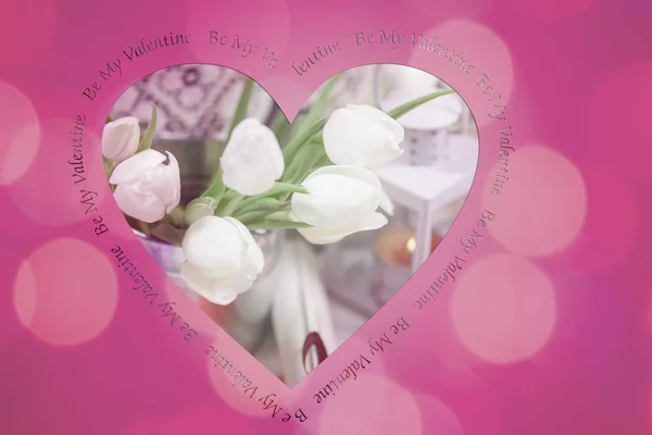 Happy Valentine 'Day Background — стоковое фото