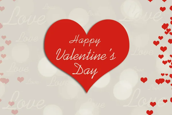 Happy Valentine' dag bakgrund — Stockfoto