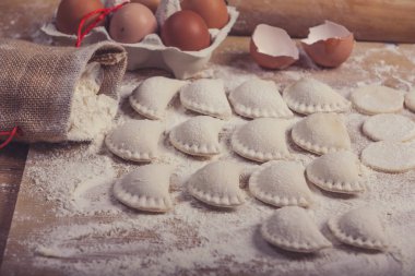 Pierogis - köfte yapma