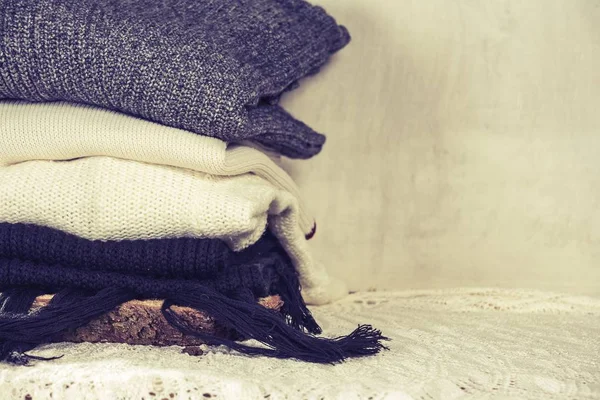 Maglione vestiti primo piano — Foto Stock