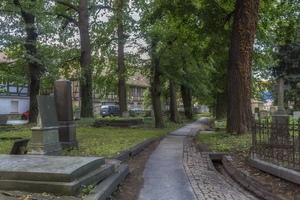 Hřbitov kolem kostela míru, Swidnica, Polsko — Stock fotografie