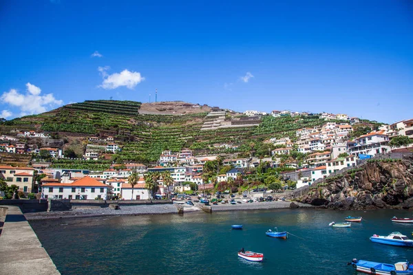 Camara Lobos Kikötője Madeira Sziget — Stock Fotó