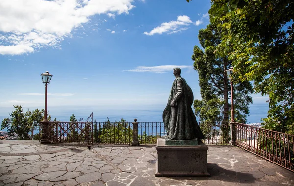 Staty Our Lady Mount Church Madeira Portugal — Stockfoto