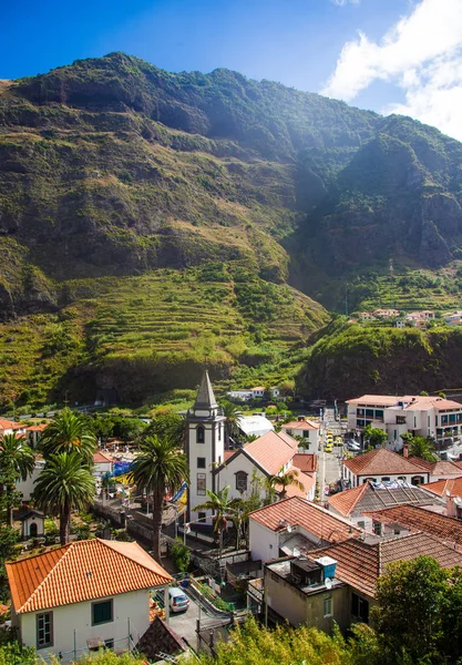 Village Sao Vicente Madeira Island Portugal — стокове фото