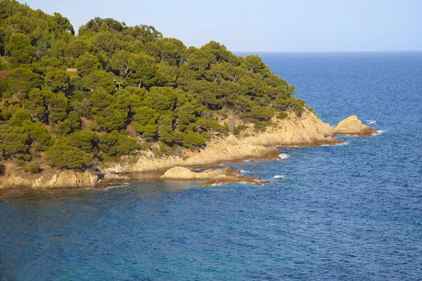 Costa Azul Saint Tropez Ramatuelle Var Francia — Foto de Stock