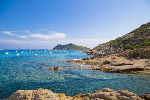 Costa Azul Saint Tropez Ramatuelle Var Francia —  Fotos de Stock