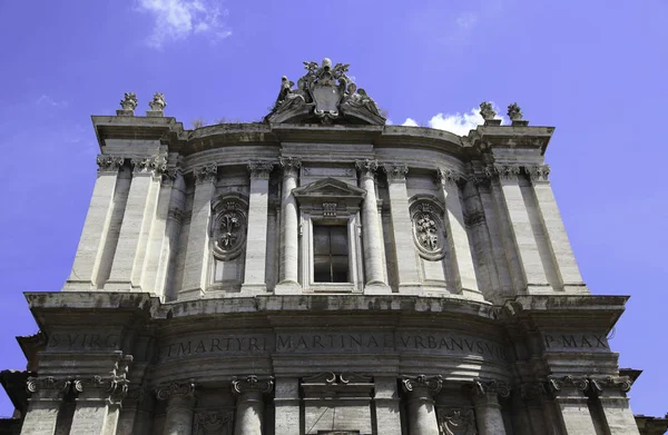 Kościół Łukasza Marcina Rzym Lacjum Włochy — Zdjęcie stockowe