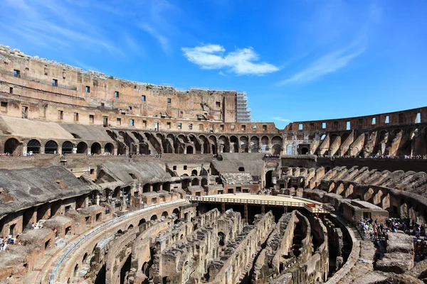 Binnen Het Colosseum Rome Lazio Italië — Stockfoto