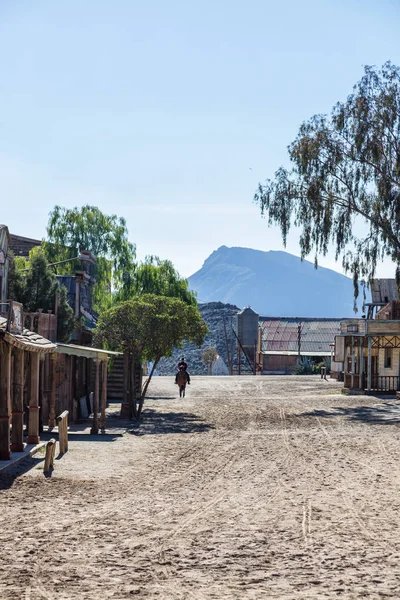 Fort Bravo Texas Hollywood Western Style Theme Park Province Almeria — Stock Photo, Image