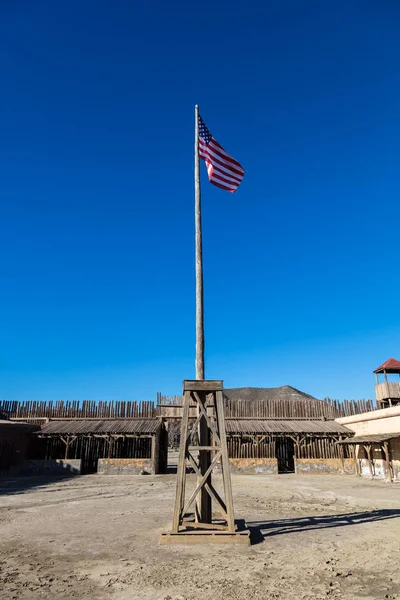 Fort Bravo Texas Hollywood Western Style Theme Park Province Almeria — Stock Photo, Image