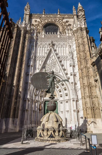 Catedral Sevilla Sevilla Andalucía España — Foto de Stock