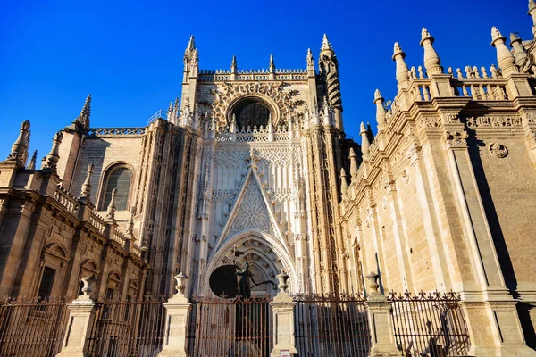 Kathedraal Van Sevilla Andalusië Spanje — Stockfoto