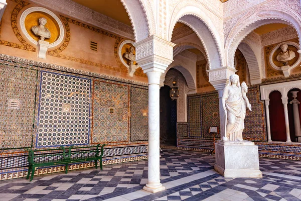 Casa Del Pilatos Seville Andalusia Spain — 스톡 사진