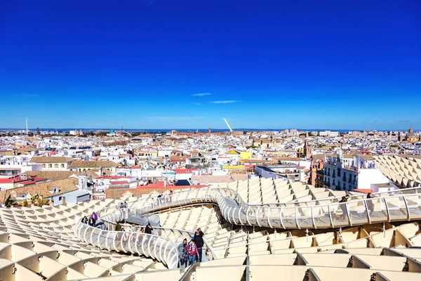 Метрополь Севилья Андалусия Испания — стоковое фото