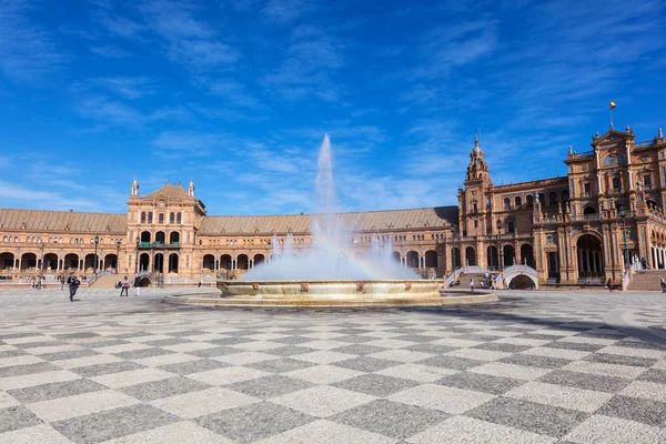 Sevilla Andalusien Spanien Der Spanische Platz Plaza Espana Wurde 1928 — Stockfoto