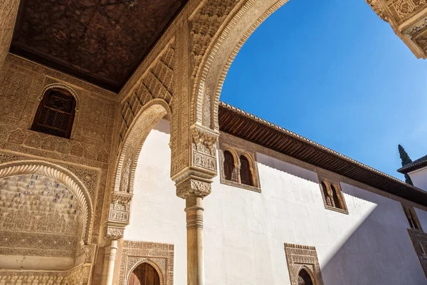 Detalles Del Palacio Alhambra Granada España —  Fotos de Stock
