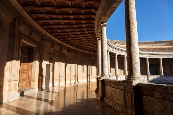 Detaljer För Palatset Alhambra Från Granada Spanien — Stockfoto