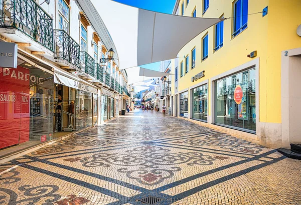 Rue Santo Antnio Faro Região Algarve Portugal — Fotografia de Stock