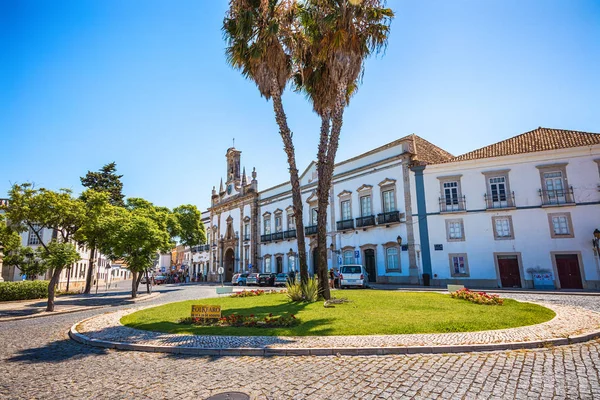 Okolo Cmte Street Francisco Manueville Faro City Algarve Region Portugalsko — Stock fotografie