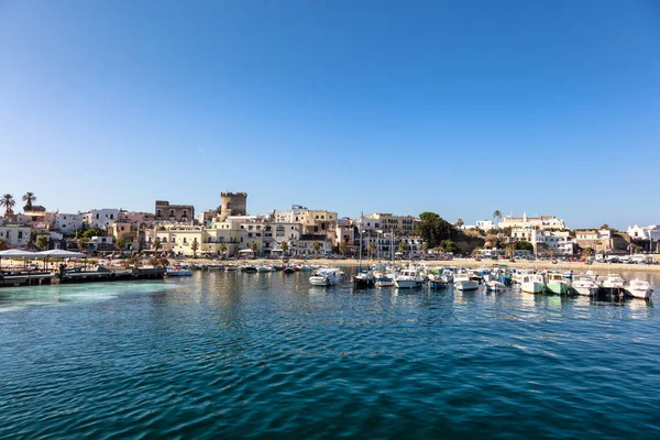 Ischia Golfo Nápoles Campania Italia Agosto 2017 Puerto Forio — Foto de Stock