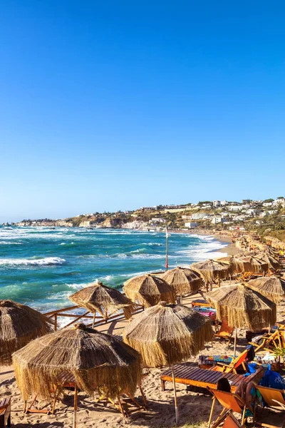 Ischia Golfo Nápoles Región Campania Italia Agosto 2017 Vista Los — Foto de Stock