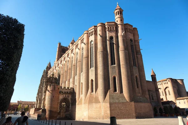 Albi Occitania France October 2017 Cathedral Cecilia Originally Built Fortress — Stock Photo, Image