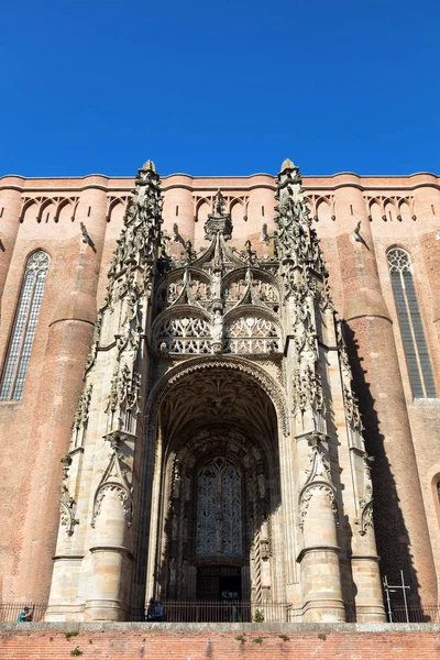 Albi Occitanië Frankrijk Oktober 2017 Kathedraal Van Cecilia Oorspronkelijk Gebouwd — Stockfoto