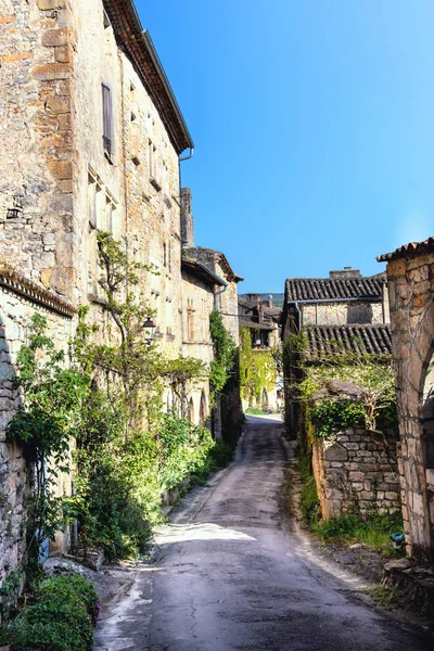 Lane Village Bruniquel Tarn Midi Pyrnes Occitanie France — Stock Photo, Image