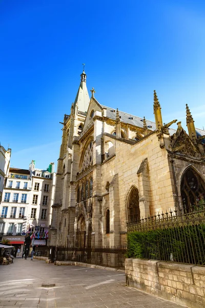Francja Paryż Października 2018 Kościół Saint Severin — Zdjęcie stockowe