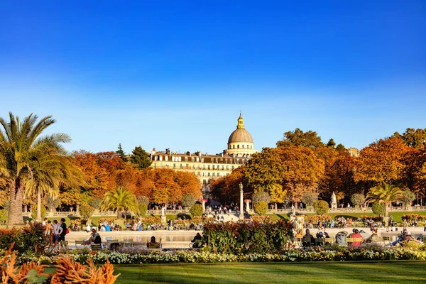 Frankrijk Parijs Oktober 2018 Tuin Van Luxemburg — Stockfoto