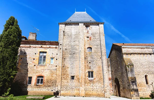 Iglesia Del Pueblo Montricoux Tarn Midi Pyrenees Occitanie Francia — Foto de Stock