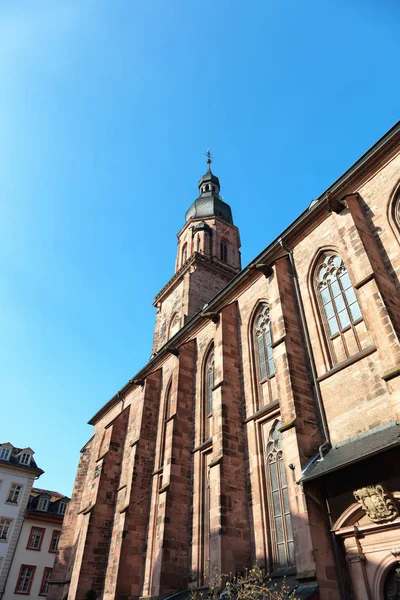 Katedra Heidelbergu Region Metropolitalny Ren Neckar Heidelberg Niemcy — Zdjęcie stockowe