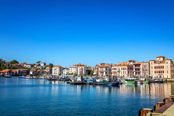 Saint Jean Luz France September 2019 View Harbor Village Dwellings — Stock Photo, Image