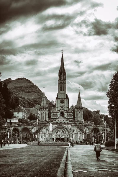 Lourdes Czerwca 2019 Miejsce Pielgrzymki Lourdes Południowej Francji — Zdjęcie stockowe